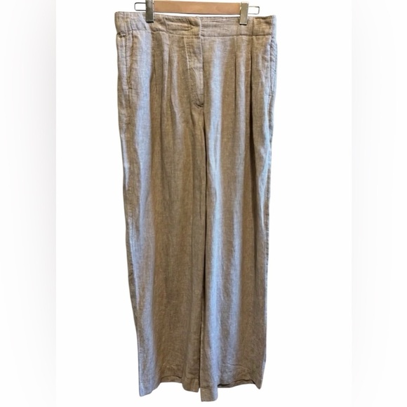 Marks & Spencer Pants - M&S Beige Linen Pants Size 12 Long
